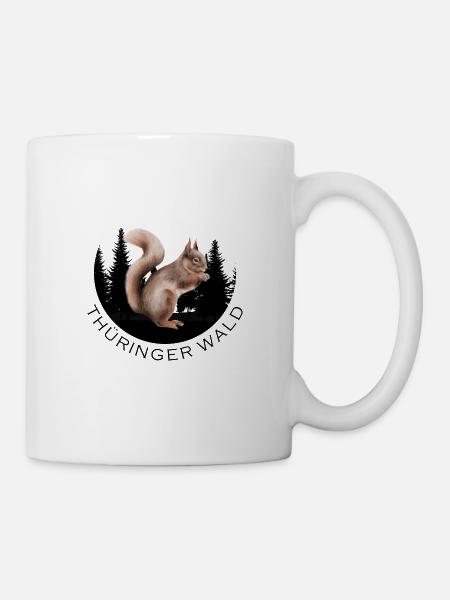 Thüringer Wald - Tasse - Weiß