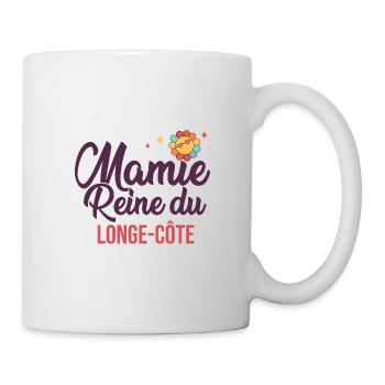 Mamie reine du long côte cadeau fête des mères - Mug blanc - blanc - Droite