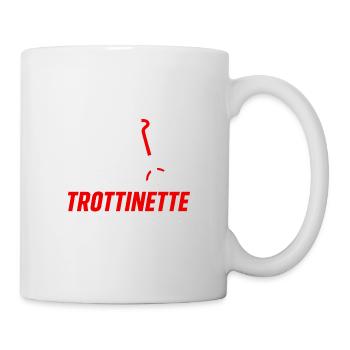 Trotinette course internationale super bike - Mug blanc - blanc - Droite