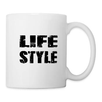 Lifestyle - Tasse - Weiß - Rechts