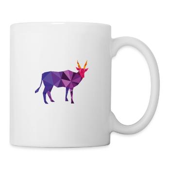 taureau - Mug blanc - blanc - Droite