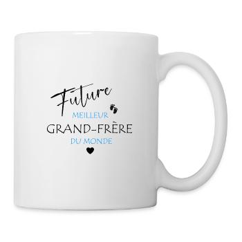 Future meilleur grand-frère du monde - Mug blanc - blanc - Droite