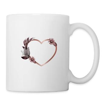 Herz - Tasse - Weiß - Rechts
