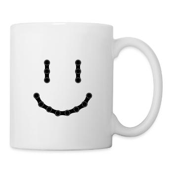 Aurait eu une chaîne de vélo 18 - Mug blanc - blanc - Droite
