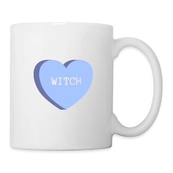 Candy Heart witch - Tasse - Weiß - Rechts
