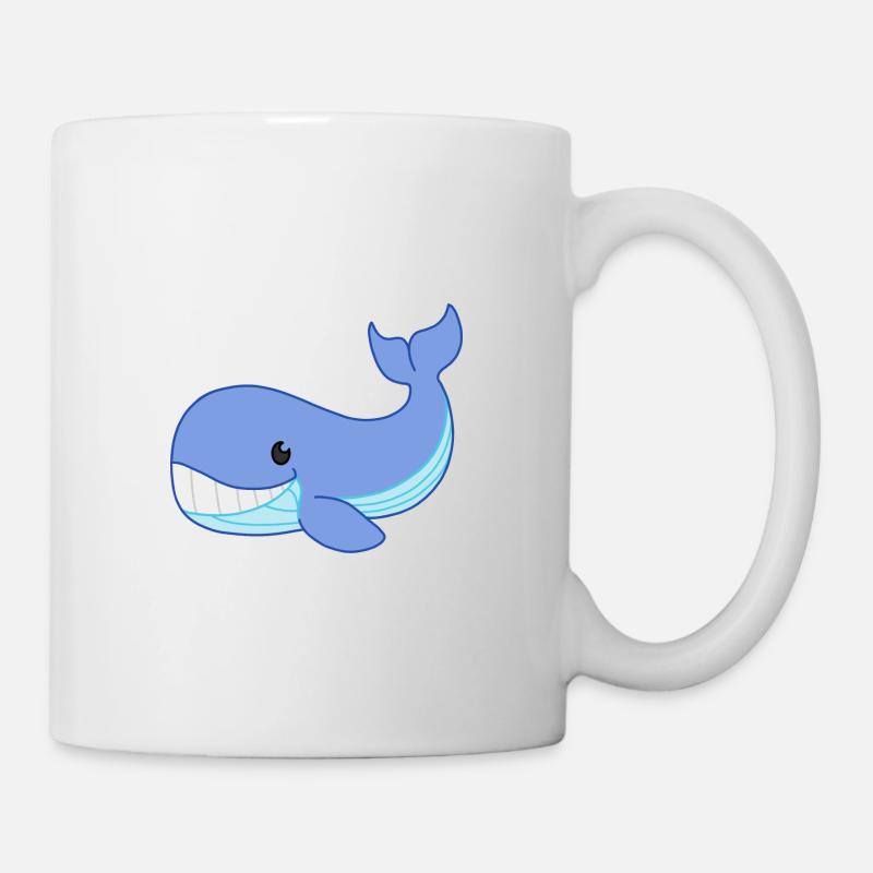 Baby whale - Mug - white