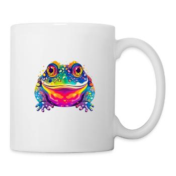 Ästhetischer Frosch Frösche für einen Frosch Fan - Tasse - Weiß - Rechts