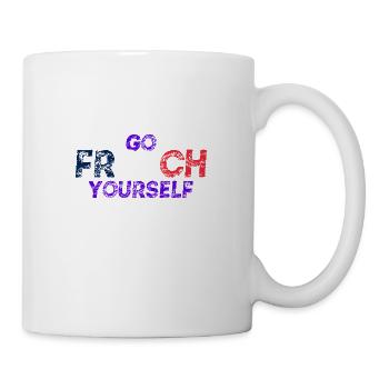 Devenez Français vous-même - France - Idée cadeau - Mug blanc - blanc - Droite