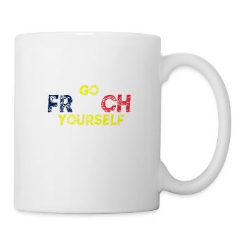 Go French Yourself Gift Idea France - Mug - white - Right