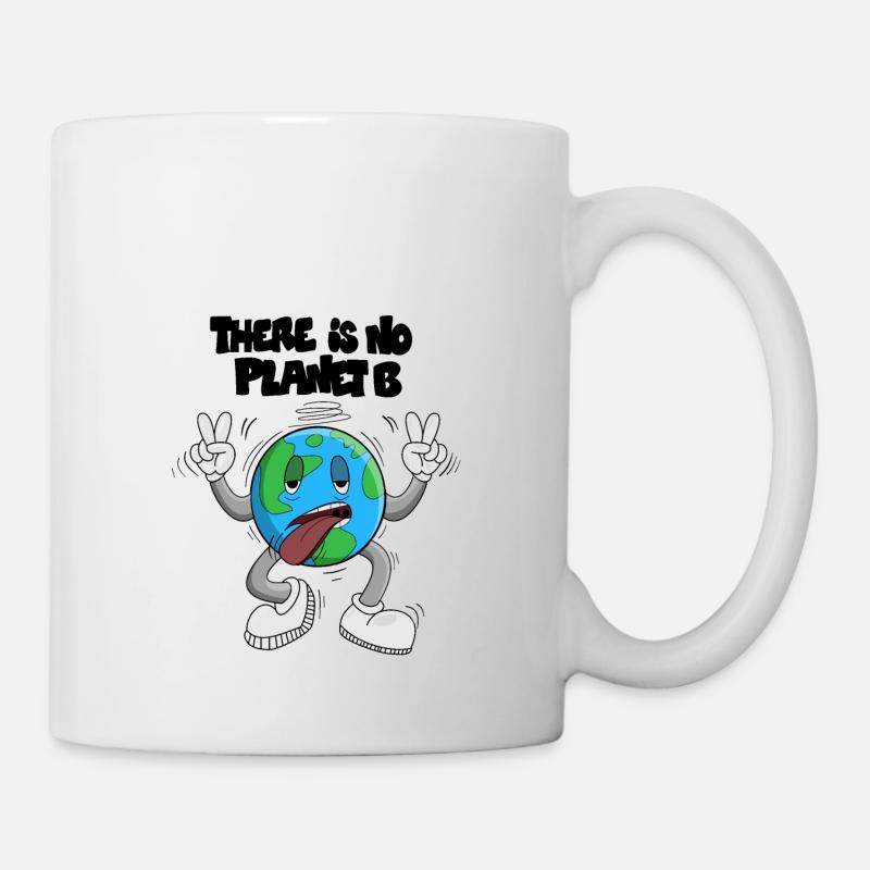 Il n’y a pas de planète B - Mug blanc - blanc