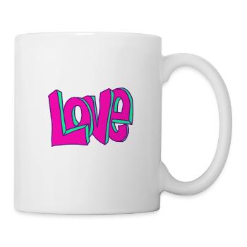 Graffiti Love - Mug - white - Right