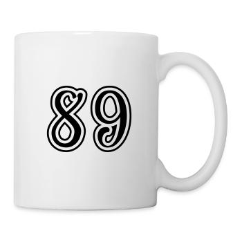 89 Number number - Mug - white - Right