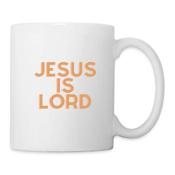Jésus est Seigneur - Citation chrétienne - Mug blanc - blanc - Droite