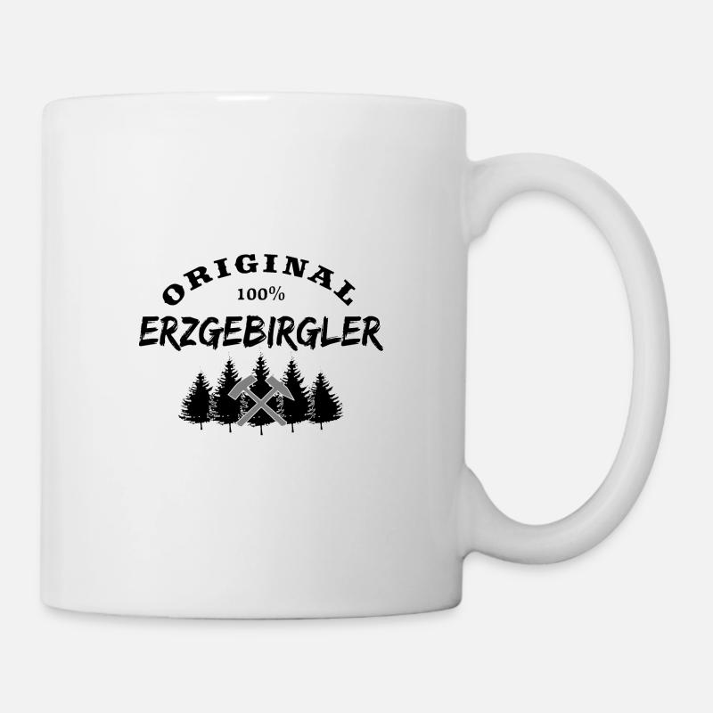 Erzgebirgler - Tasse - Weiß