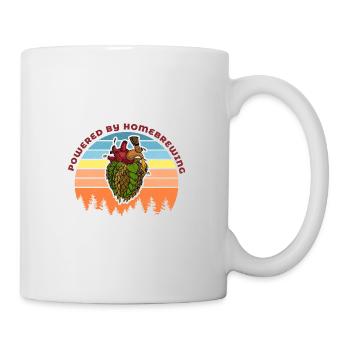 Brauer Bierbrauer Hopfen Biertrinker Brauerei Bier - Tasse - Weiß - Rechts