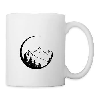 Circle - Mountain - - Mug - white - Right