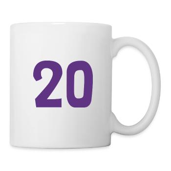 ALLES GUTE ZUM GEBURTSTAG. ALLES GUTE ZUM GEBURTSTAG. JAHRESTAG. - Tasse - Weiß - Rechts