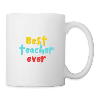 Meilleur professeur de tous les temps - Mug blanc - blanc - Droite