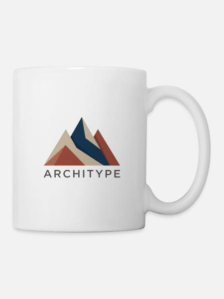 Archityp Nr. 1 - Tasse - Weiß