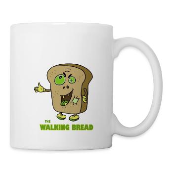 The Walking Bread, Halloween, effrayant - Mug blanc - blanc - Droite