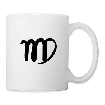Jungfrau Sternzeichen - Tasse - Weiß - Rechts