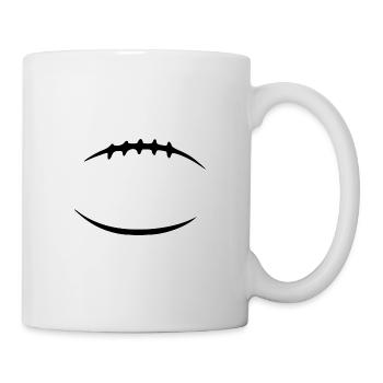 football américain amérique - Mug blanc - blanc - Droite