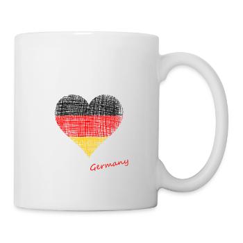 Deutschland - Tasse - Weiß - Rechts