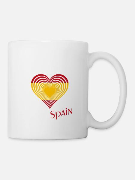 Spanien Spain - Tasse - Weiß