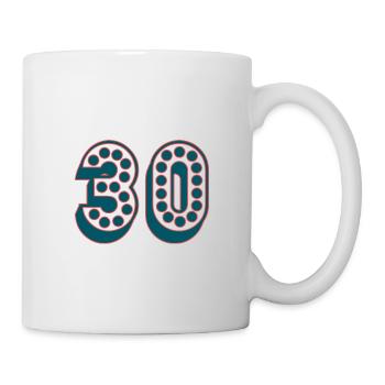 HAPPY BIRTHDAY. JOYEUX ANNIVERSAIRE. ANNIVERSAIRE. - Mug blanc - blanc - Droite