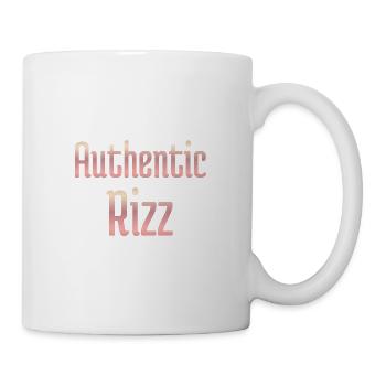 Authentic Rizz - Mug blanc - blanc - Droite