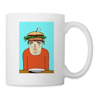 Burgerman - Mug - white - Right
