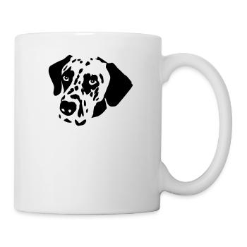 Dalmatian dog - Mug - white - Right