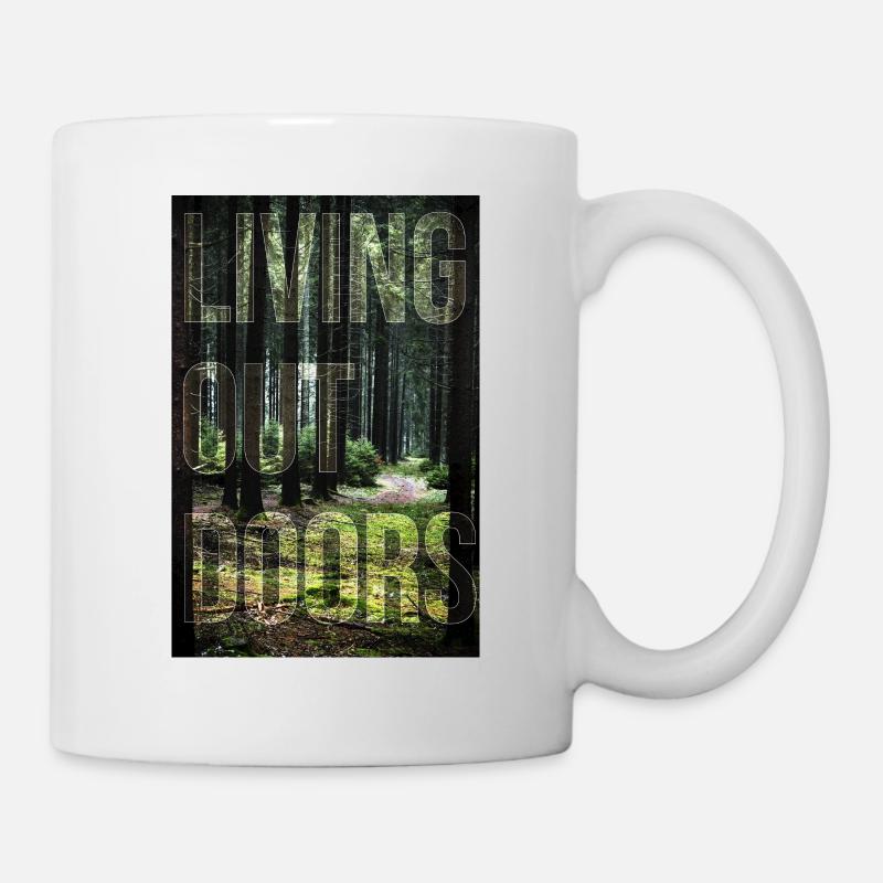 Living Outdoors - Mug - white