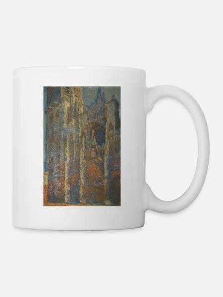 Claude Monet - La cathédrale de Rouen, midi. - Mug blanc - blanc