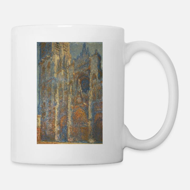 Claude Monet - La cathédrale de Rouen, midi. - Mug blanc - blanc
