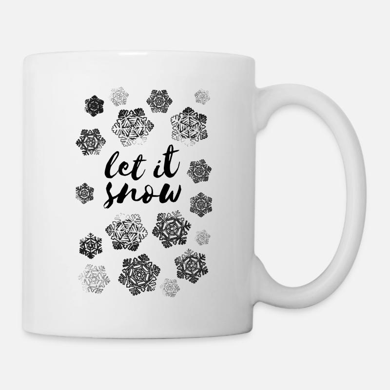 AD Let It Snow - Tasse - Weiß