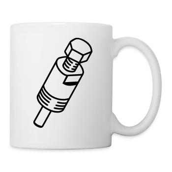 Mechanische_Puller_em3 - Tasse - Weiß - Rechts