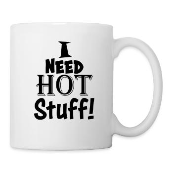 Hot Stuff - Tasse - Weiß - Rechts