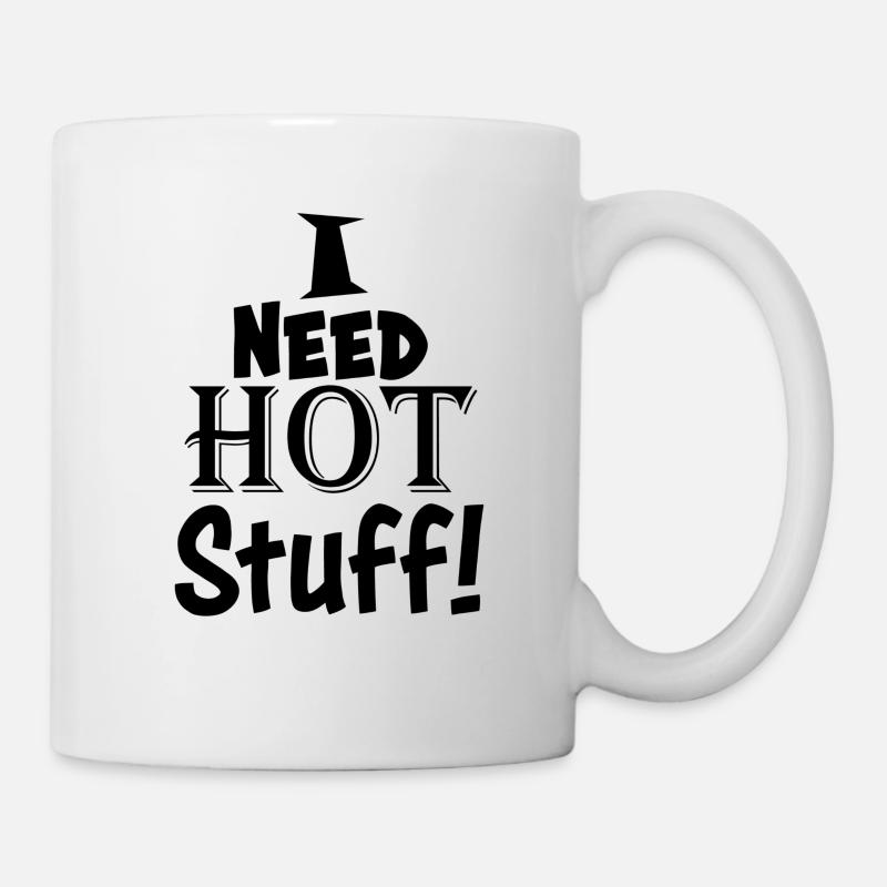 Hot Stuff - Mug - white