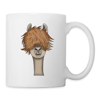 Llama Llama Alpaca Animal Animal Lover Gift - Mug - white - Right