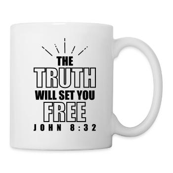 Bible vérité - Mug blanc - blanc - Droite