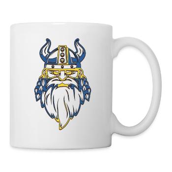 Suède Sverige Norden Skandinavia Viking Graffitti - Mug blanc - blanc - Droite