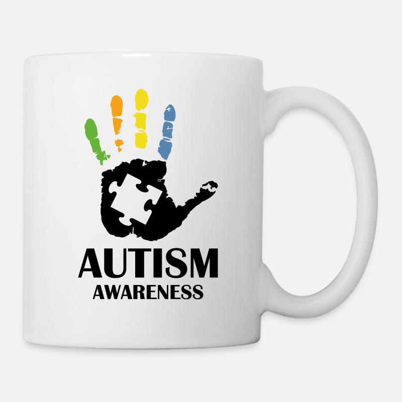 Bewusstsein für Autismus - Tasse - Weiß