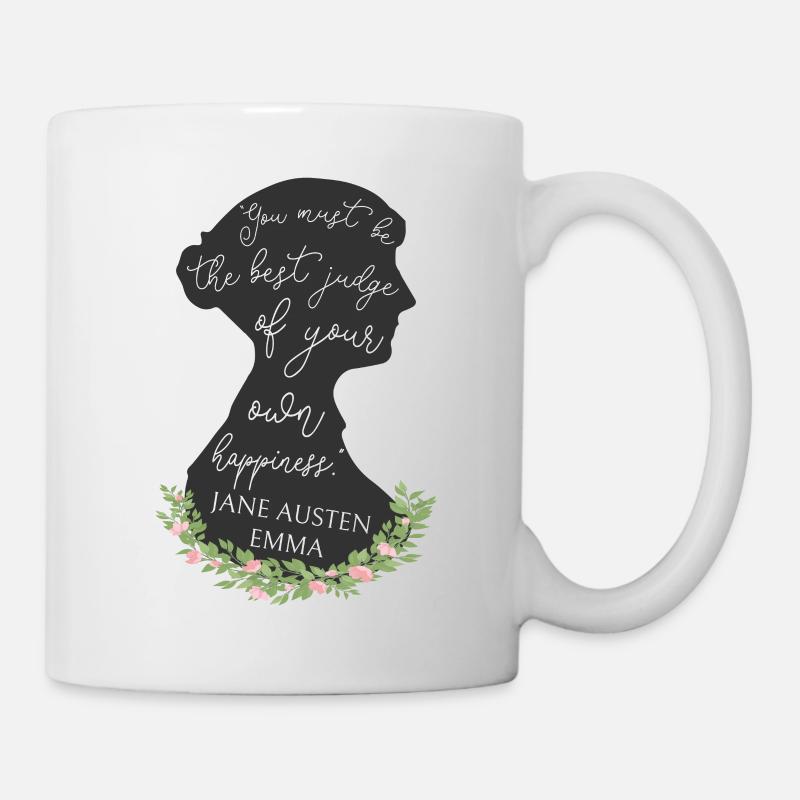 Emma Von Jane Austen Zitat I - Jane Austen - Tasse - Weiß