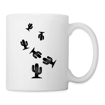 Cactus symbol - Mug - white - Right