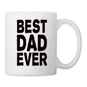 Meilleur papa de tous les temps - Mug blanc - blanc - Droite