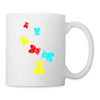 Teddy bear bear - Mug - white - Right