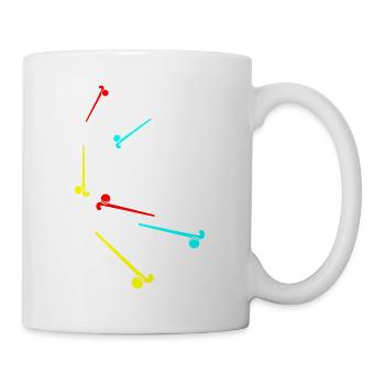 Field Hockey icon icon - Mug - white - Right