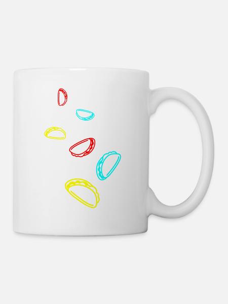 Burrito Symbol - Tasse - Weiß