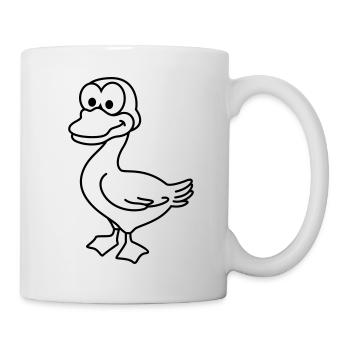 Duck Comic Animal - Mug - white - Right